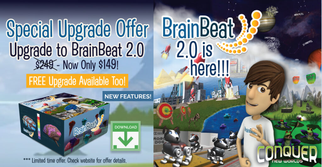 brainbeat upgrade to 2.0 offer, special pricing